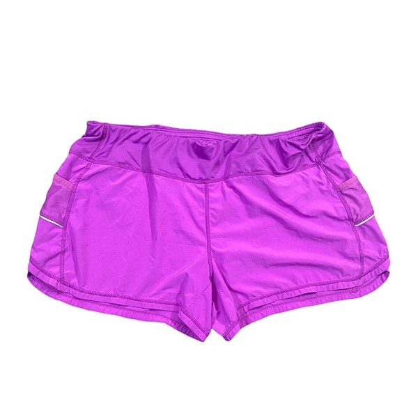 ATHLETA Purple Athletic Shorts - Picture 2 of 6